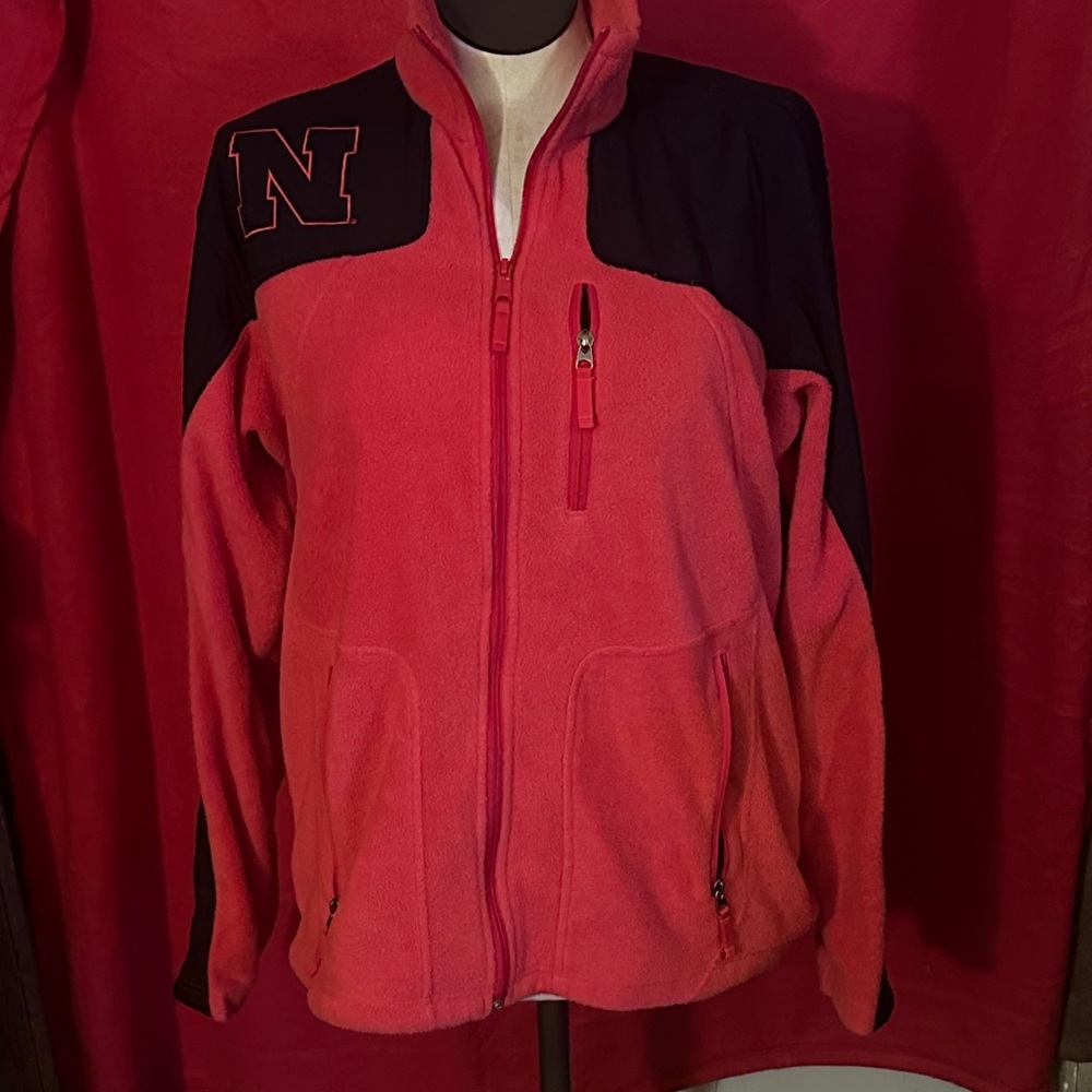 Columbia Red Fleece Jacket